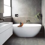 Bathroom renovator job - beautiful tiled bathroom